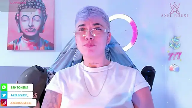 AxelRouse3 online show from March 21, 2026, 3:26 pm