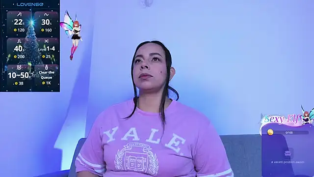 Snapshot of jimena_chic1 chatting on December 22, 2025, 10:07 pm jimena chic1 online show from December 22, 2025, 10:07 pm