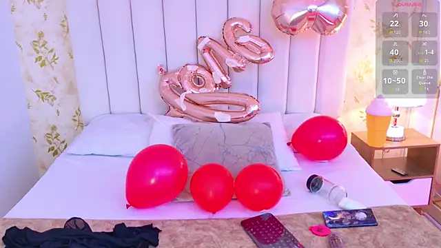 Celeste Clarke online show from February 9, 2026, 7:51 pm