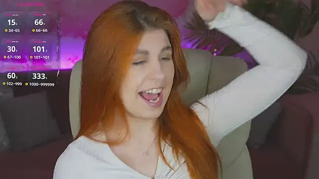 GingerPinky online show from January 10, 2026, 1:46 pm