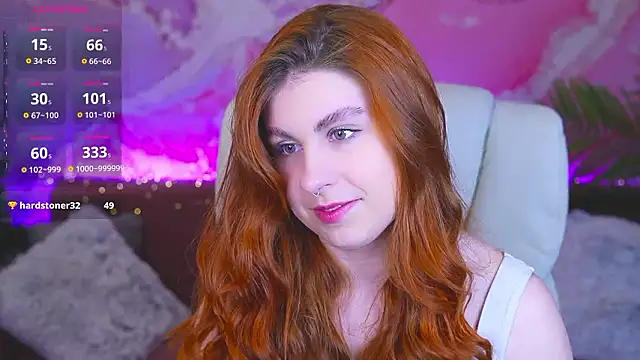 GingerPinky online show from January 18, 2026, 7:23 am