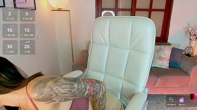 Alice Price  online show from May 5, 2026, 4:04 pm