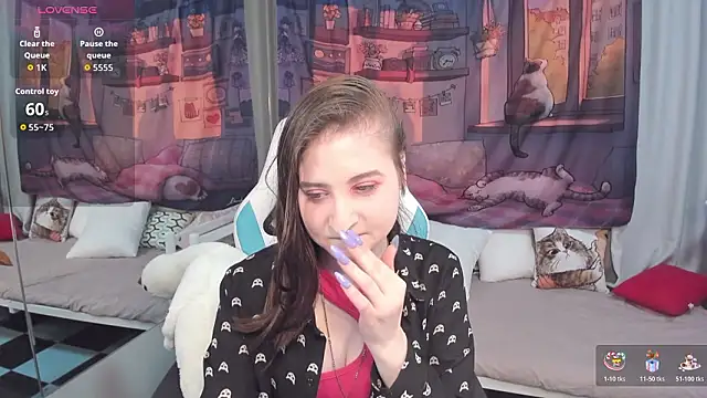 Snapshot of KiraDuvall chatting on February 24, 2026, 4:49 pm KiraDuvall online show from February 24, 2026, 4:49 pm