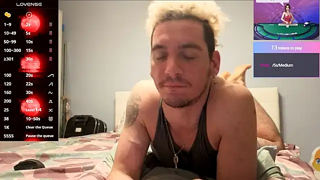 Rayzel White online show from July 17, 2026, 12:06 am