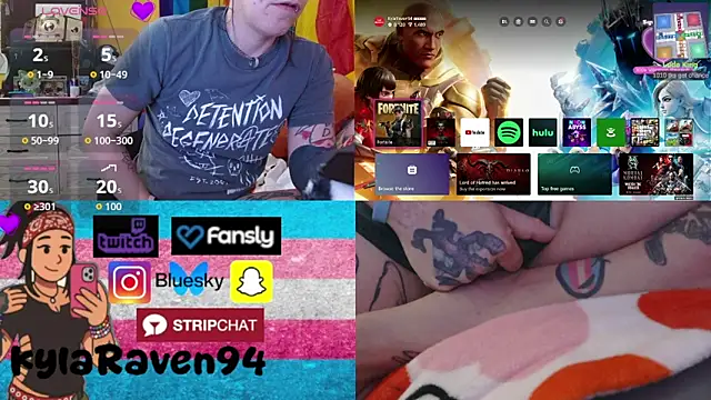 KylaRaven online show from May 6, 2026, 3:39 pm