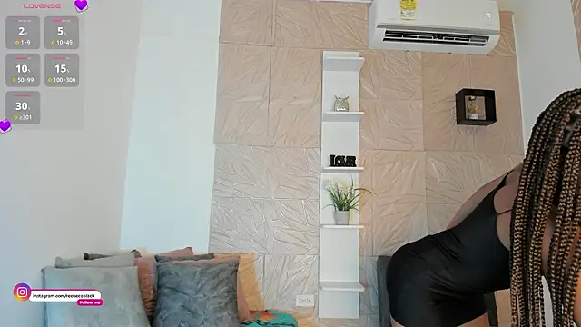 RebecaBlack  online show from March 12, 2026, 6:03 pm