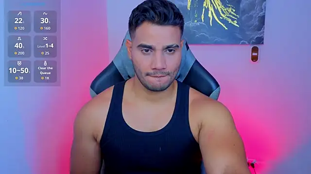 Snapshot of AndresRodriguez1 chatting on June 17, 2026, 12:24 am AndresRodriguez1 online show from June 17, 2026, 12:24 am