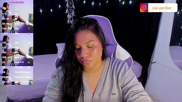 ZoeParcker online show from March 9, 2026, 7:18 pm