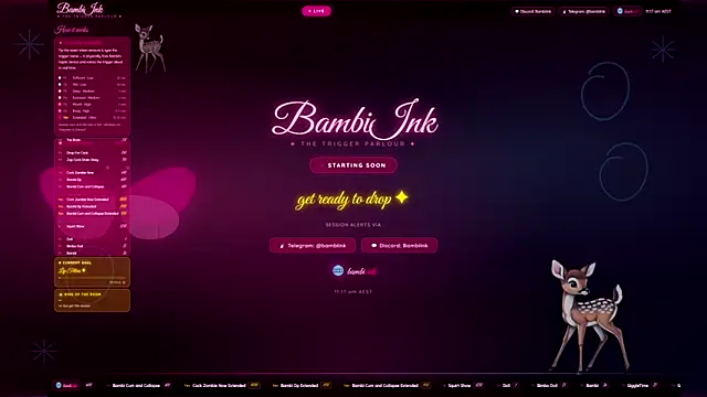 Snapshot of BambiInkXXX chatting on April 16, 2026, 1:17 am BambiInkXXX online show from April 16, 2026, 1:17 am