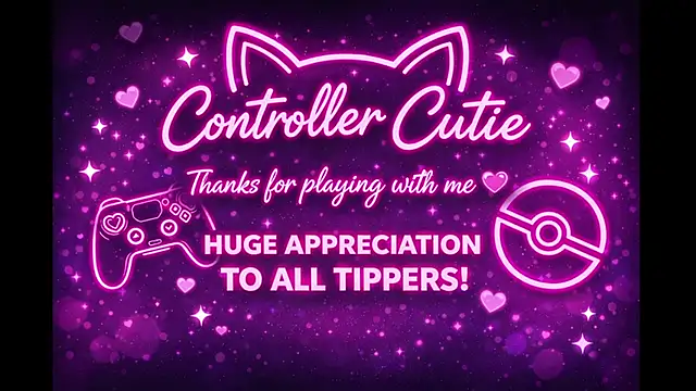 Controllercutie online show from April 14, 2026, 2:45 pm