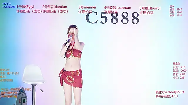 Snapshot of C5888 chatting on July 28, 2026, 6:20 pm C5888 online show from July 28, 2026, 6:20 pm