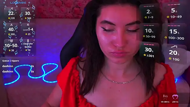 Lola Leeee online show from May 11, 2026, 2:45 pm