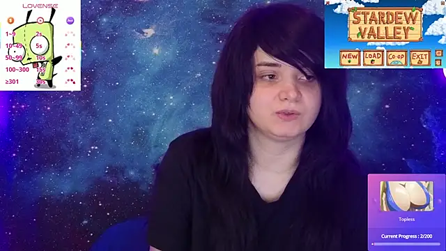 Trixiedoescamcam online show from July 21, 2026, 10:45 pm