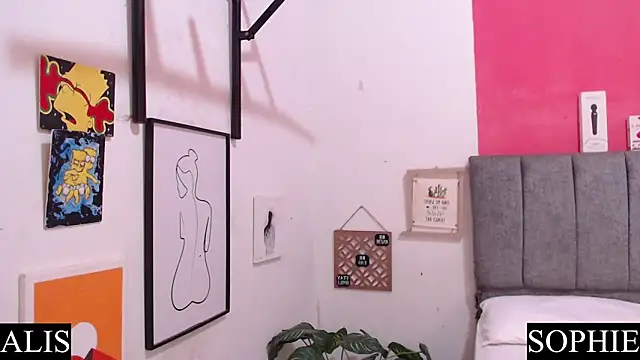 Snapshot of Sophie_And_Alis chatting on February 19, 2025, 10:45 am Sophie And Alis online show from February 19, 2025, 10:45 am