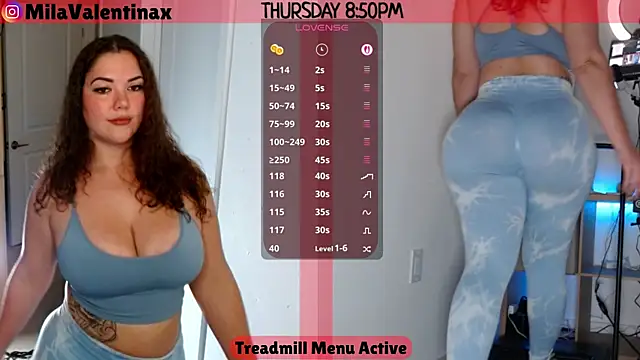 MilaValentina online show from November 7, 2025, 1:49 am