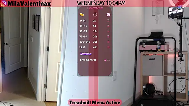 MilaValentina online show from November 13, 2025, 3:05 am