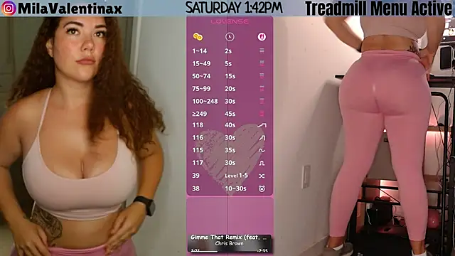 Snapshot of MilaValentina chatting on May 30, 2026, 5:43 pm MilaValentina online show from May 30, 2026, 5:43 pm