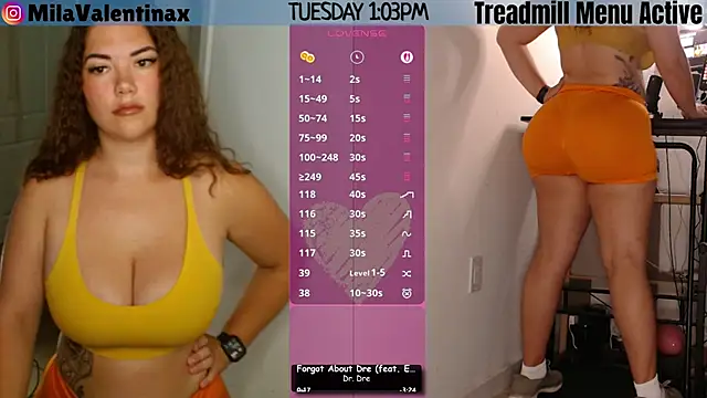 Snapshot of MilaValentina chatting on June 2, 2026, 5:04 pm MilaValentina online show from June 2, 2026, 5:04 pm