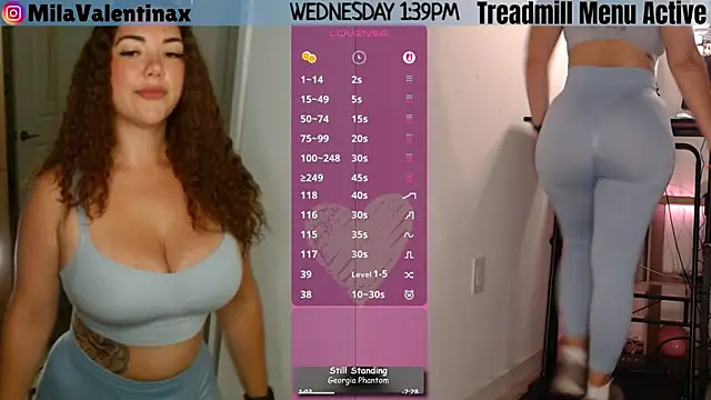 Snapshot of MilaValentina chatting on June 3, 2026, 5:40 pm MilaValentina online show from June 3, 2026, 5:40 pm