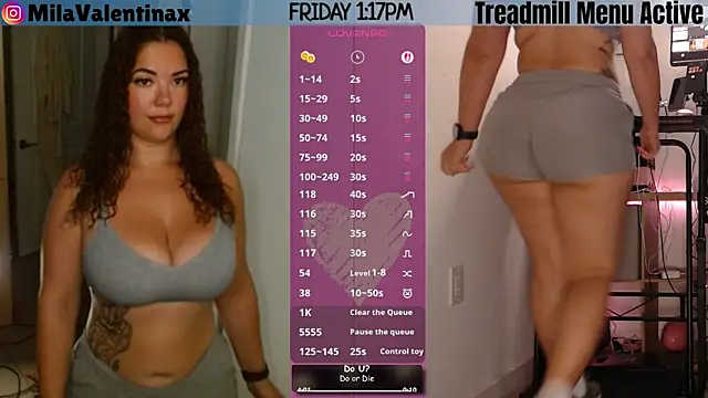 Snapshot of MilaValentina chatting on July 3, 2026, 5:19 pm MilaValentina online show from July 3, 2026, 5:19 pm
