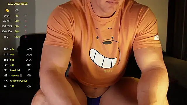 Snapshot of SteeveMuscle chatting on March 19, 2025, 5:08 am SteeveMuscle online show from March 19, 2025, 5:08 am