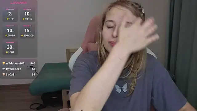 Jessy Ginger online show from February 8, 2026, 11:19 pm