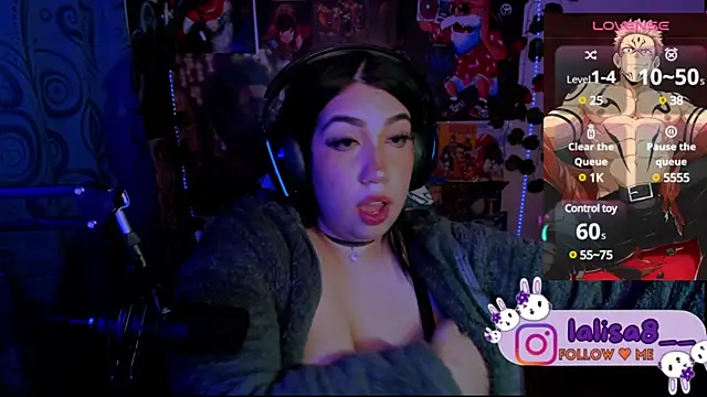 lalisa8 online show from March 19, 2025, 10:11 am