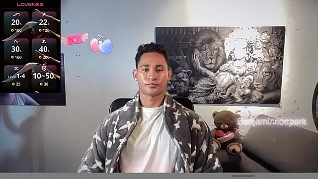 BenjaminCooperk online show from October 25, 2025, 10:01 am