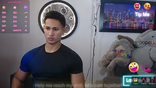 BenjaminCooperk online show from March 19, 2026, 1:09 am