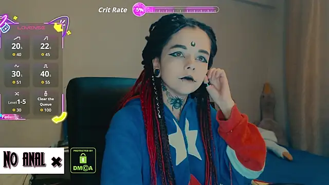 Snapshot of Dark__Elf chatting on October 4, 2025, 9:24 pm Dark Elf online show from October 4, 2025, 9:24 pm