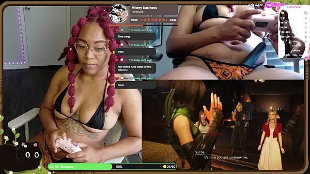 Snapshot of Cheybaaee chatting on June 21, 2026, 5:48 pm Cheybaaee online show from June 21, 2026, 5:48 pm