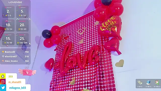 Snapshot of Shana_03 chatting on February 10, 2025, 8:21 pm Shana 03 online show from February 10, 2025, 8:21 pm