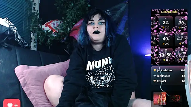 Psychobitch7 online show from February 19, 2026, 8:16 pm