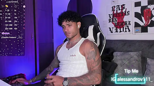 Alessandro Vanni online show from March 23, 2026, 11:42 pm