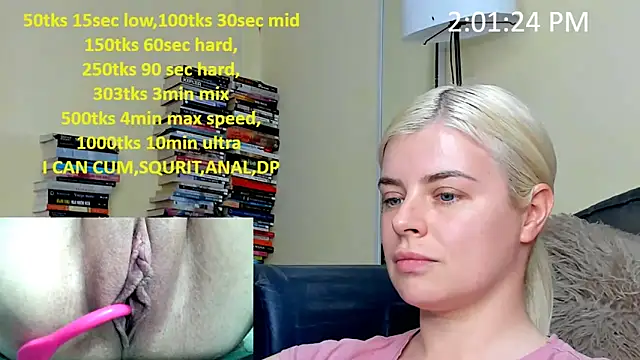 queenofthenighttt online show from March 27, 2026, 1:00 pm