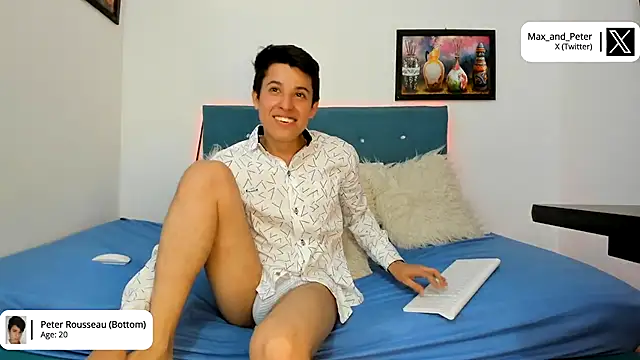 Snapshot of Max_and_Peter chatting on October 7, 2025, 7:55 pm Max and Peter online show from October 7, 2025, 7:55 pm