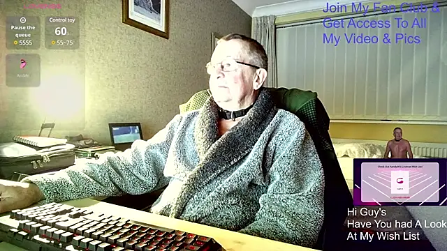 Snapshot of Aandy62 chatting on December 8, 2024, 6:33 am Aandy62 online show from December 8, 2024, 6:33 am