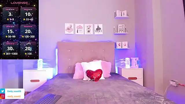 EmilyCoast-1 online show from April 13, 2026, 2:22 pm