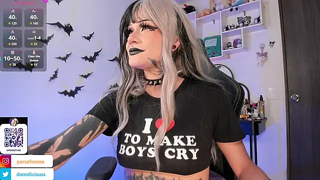 damnliciousss online show from December 2, 2025, 12:05 am