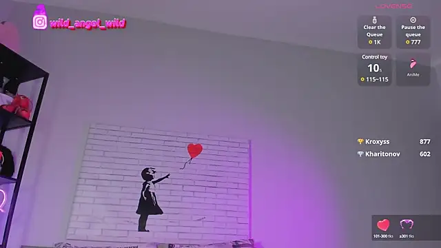 Snapshot of WILD-ANGEL777 chatting on March 20, 2025, 7:14 pm WILD-ANGEL777 online show from March 20, 2025, 7:14 pm