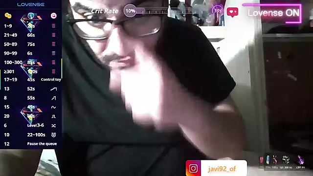 Javi 92 online show from November 15, 2025, 2:31 am