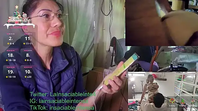 LaInsaciableIntensa online show from January 29, 2025, 10:11 pm