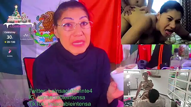 LaInsaciableIntensa online show from February 5, 2025, 10:01 pm