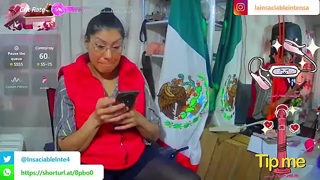 LaInsaciableIntensa online show from February 27, 2025, 10:20 pm