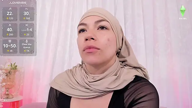 Snapshot of aisha_vs chatting on June 6, 2026, 12:43 pm aisha vs online show from June 6, 2026, 12:43 pm