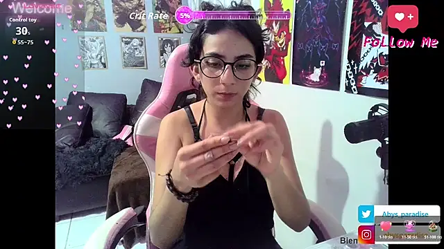 Abysparadise online show from November 7, 2025, 6:13 am