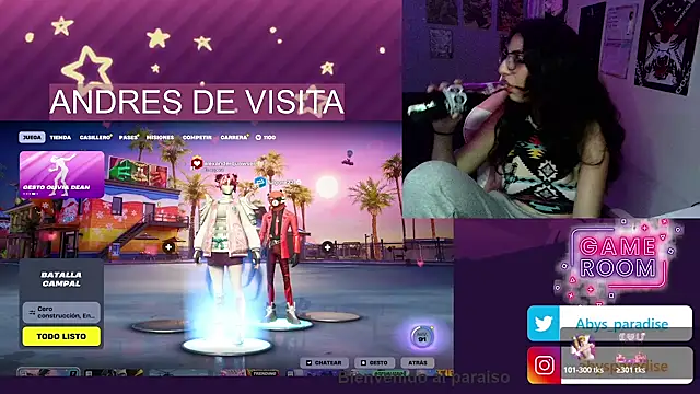 Abysparadise online show from February 14, 2026, 1:35 am