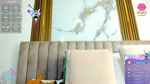 CristinSexy online show from February 25, 2026, 10:47 am