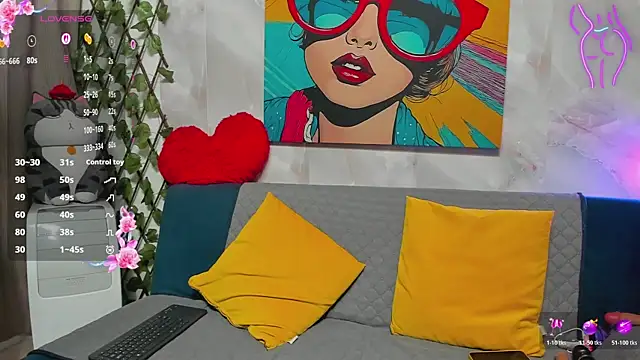 Snapshot of GabiMorgan chatting on November 24, 2025, 9:36 pm GabiMorgan online show from November 24, 2025, 9:36 pm