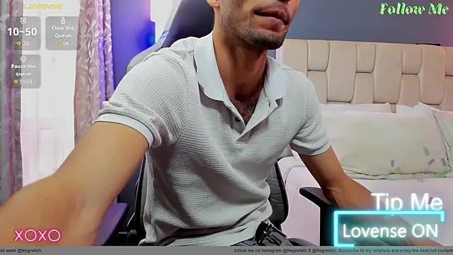 Luis Negreteth online show from November 17, 2025, 8:14 pm